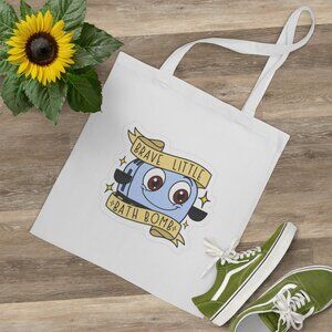 dark humor toaster tote bag